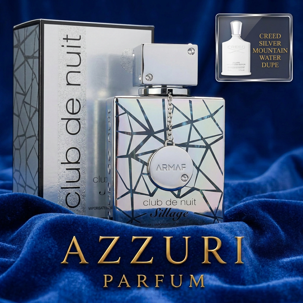 CLUB DE NUIT - SILLAGE EDP *DUPE* SILVER MOUNTAIN WATER