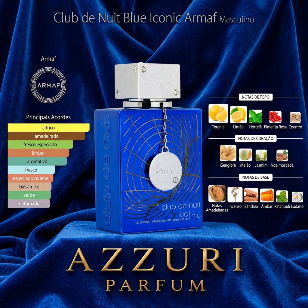CLUBE DE NUIT - BLUE ICONIC EDP *DUPE* BLEU EDP