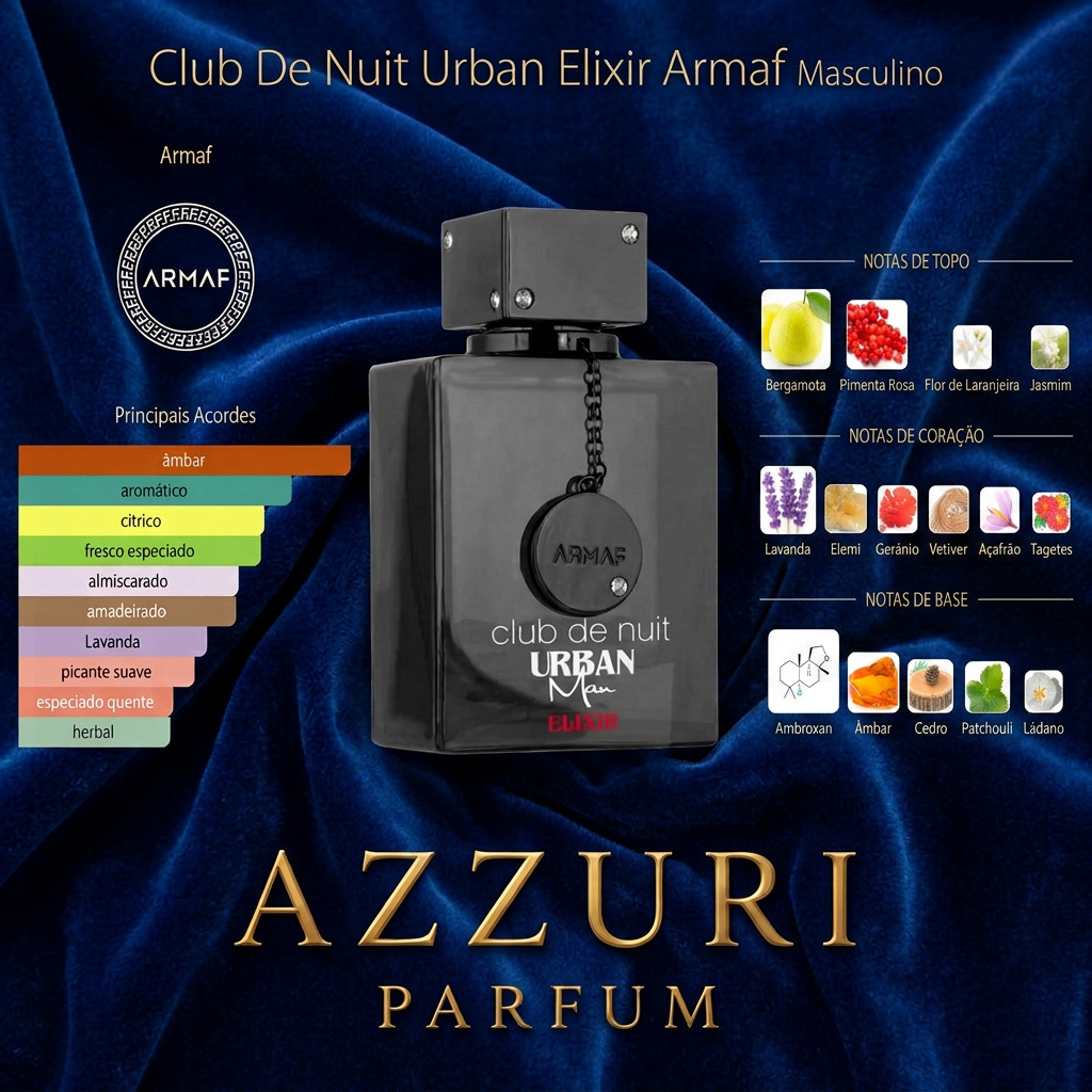 CLUB DE NUIT - URBAN MAN ELIXIR *DUPE* SAUVAGE