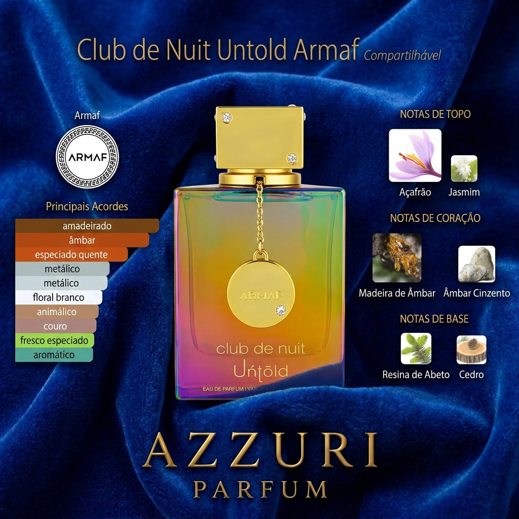 CLUB DE NUIT - UNTOLD EDP *DUPE* BACCARAT ROUGE